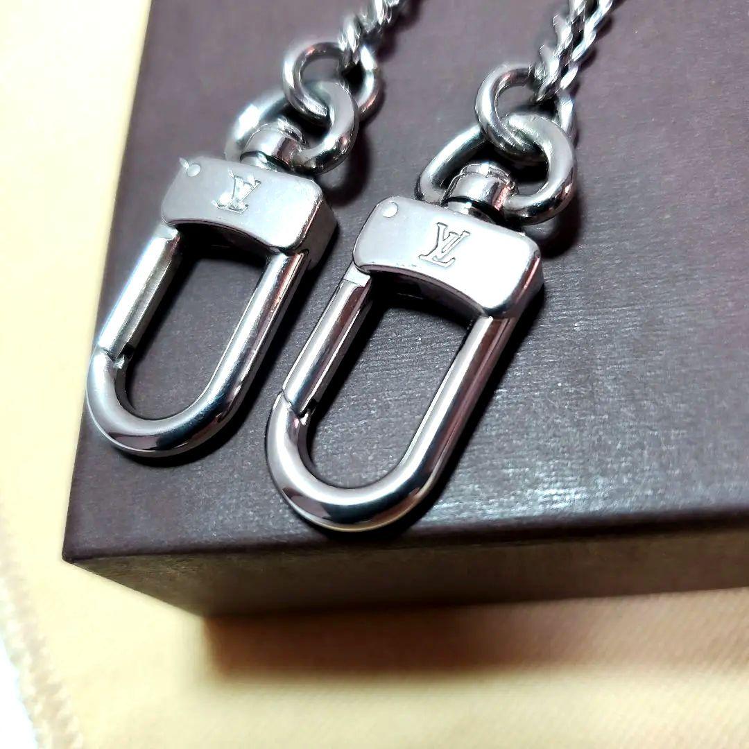 本日限定価格　ルイヴィトン　ウォレットチェーン　シルバー 　ネックレス　チャーム