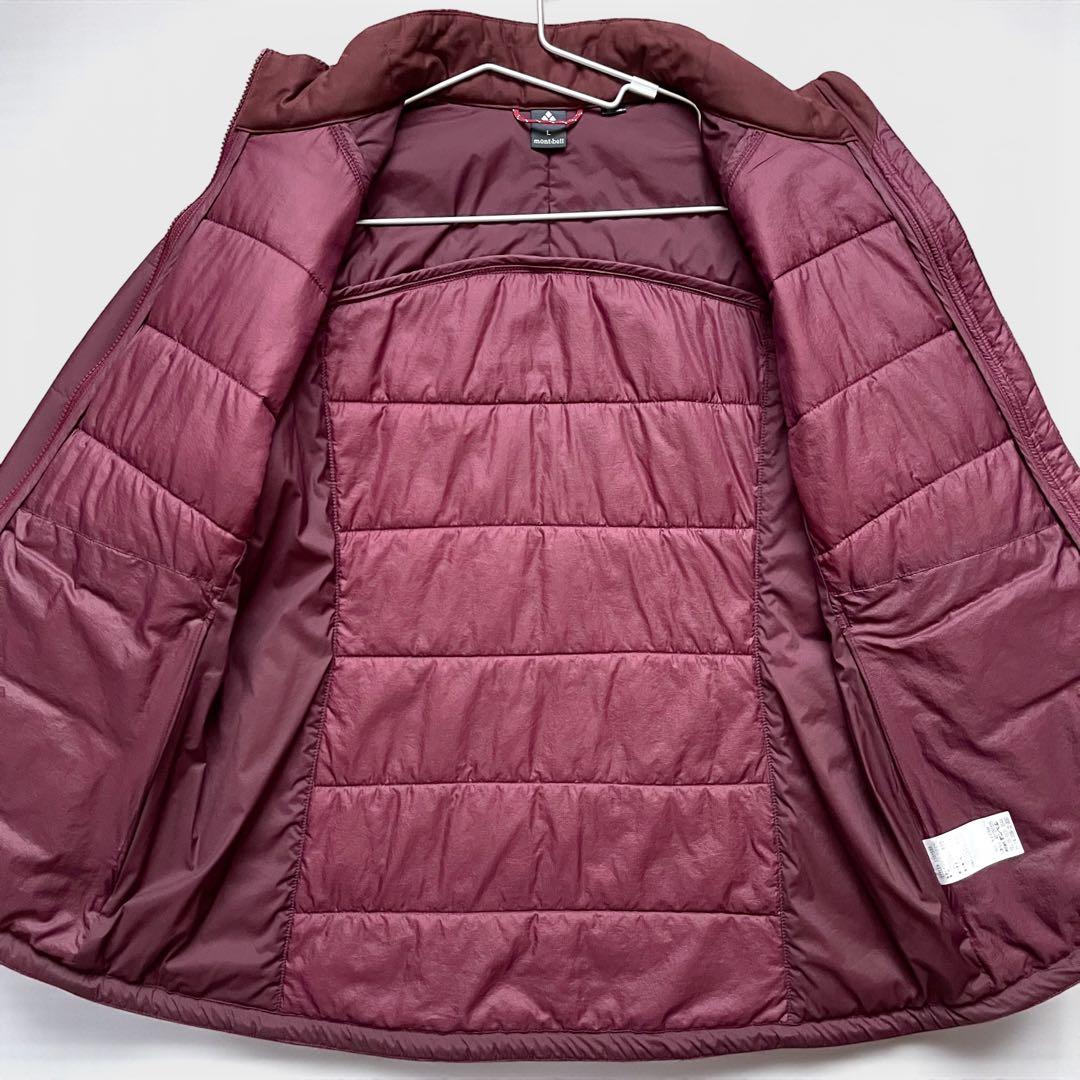 未使用級 mont-bell レディース U.L.サーマラップ size L
