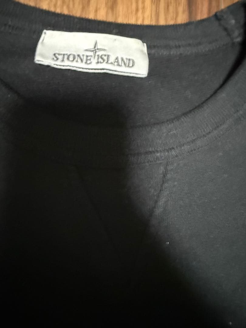 STONE  ブラック トレーナー