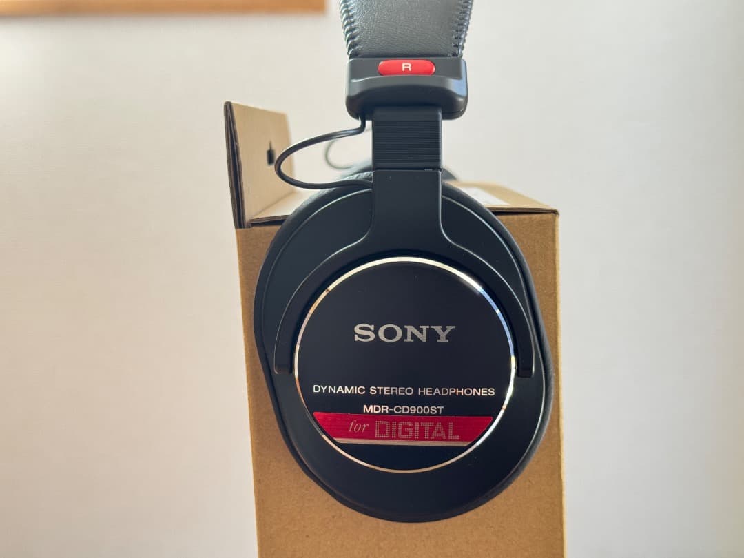 SONY MDR-CD900ST 密閉型スタジオモニターヘッドホン