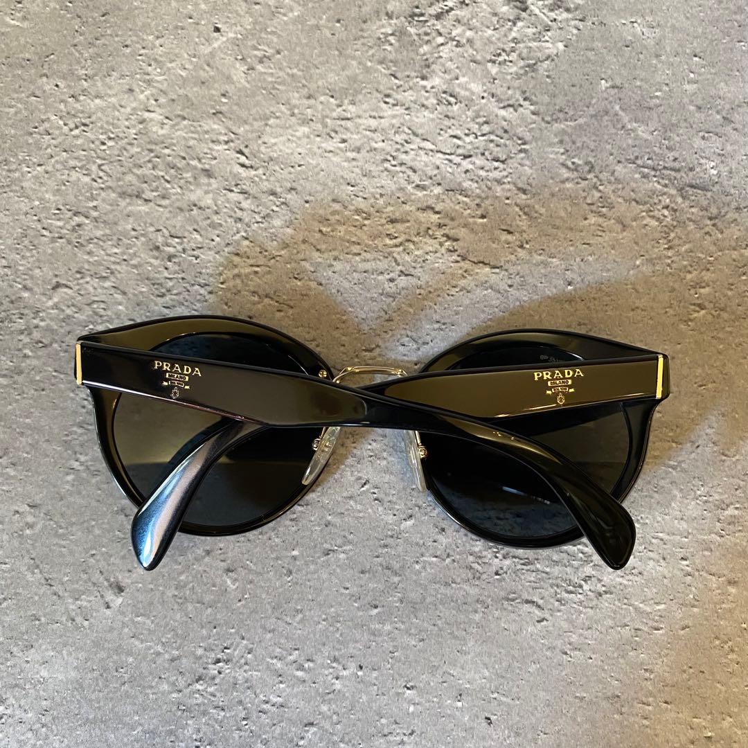 PRADA ブラック サングラス キャットアイ プラダ
