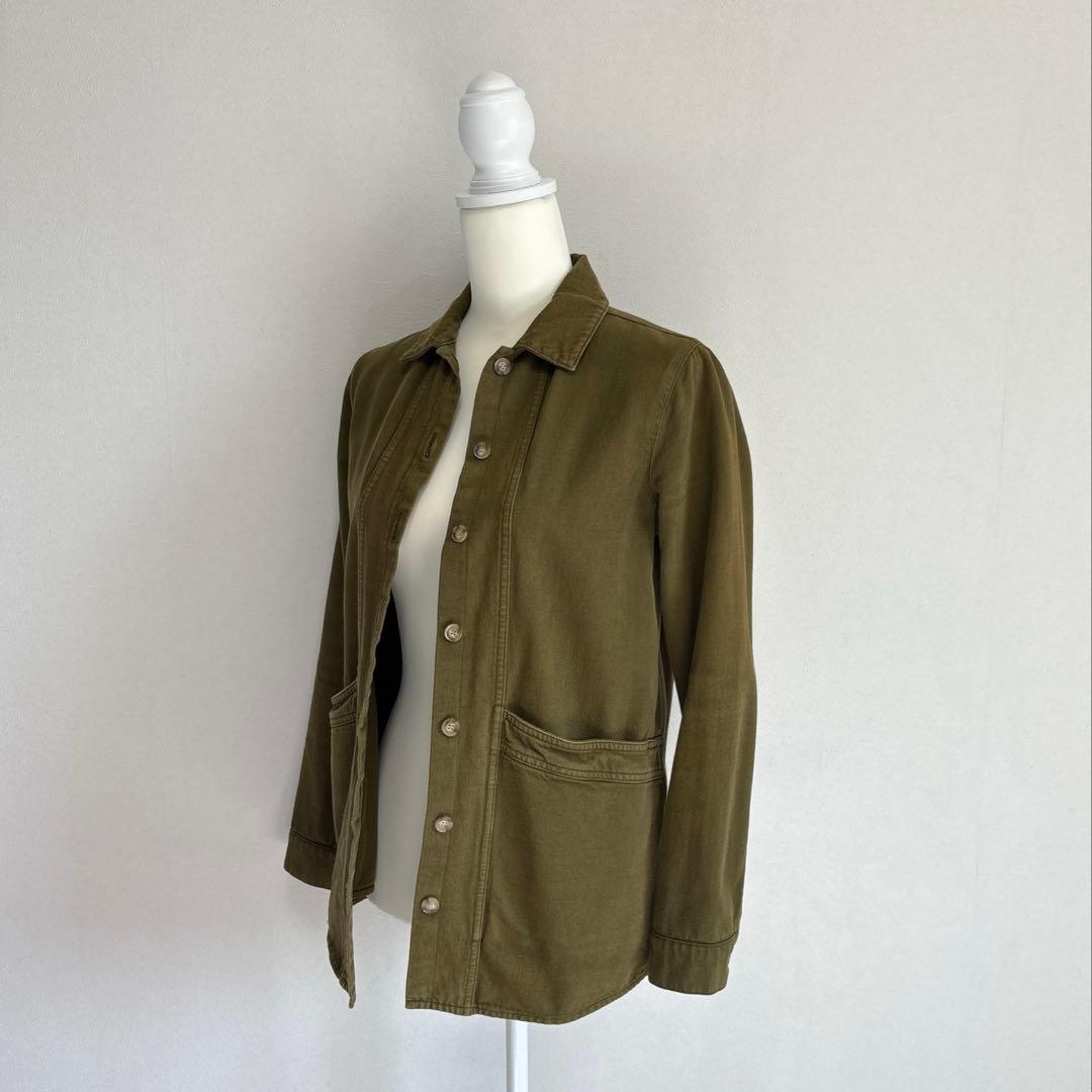 Sezane Will ジャケット カーキ コットン セザンヌ