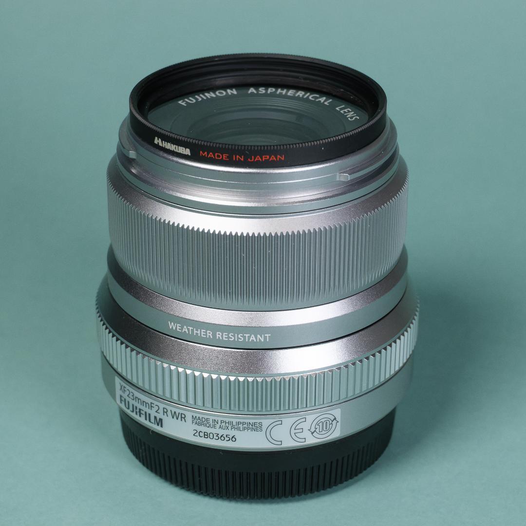 Sandy(美品) フジフィルム XF23mmF2 R WR シルバー