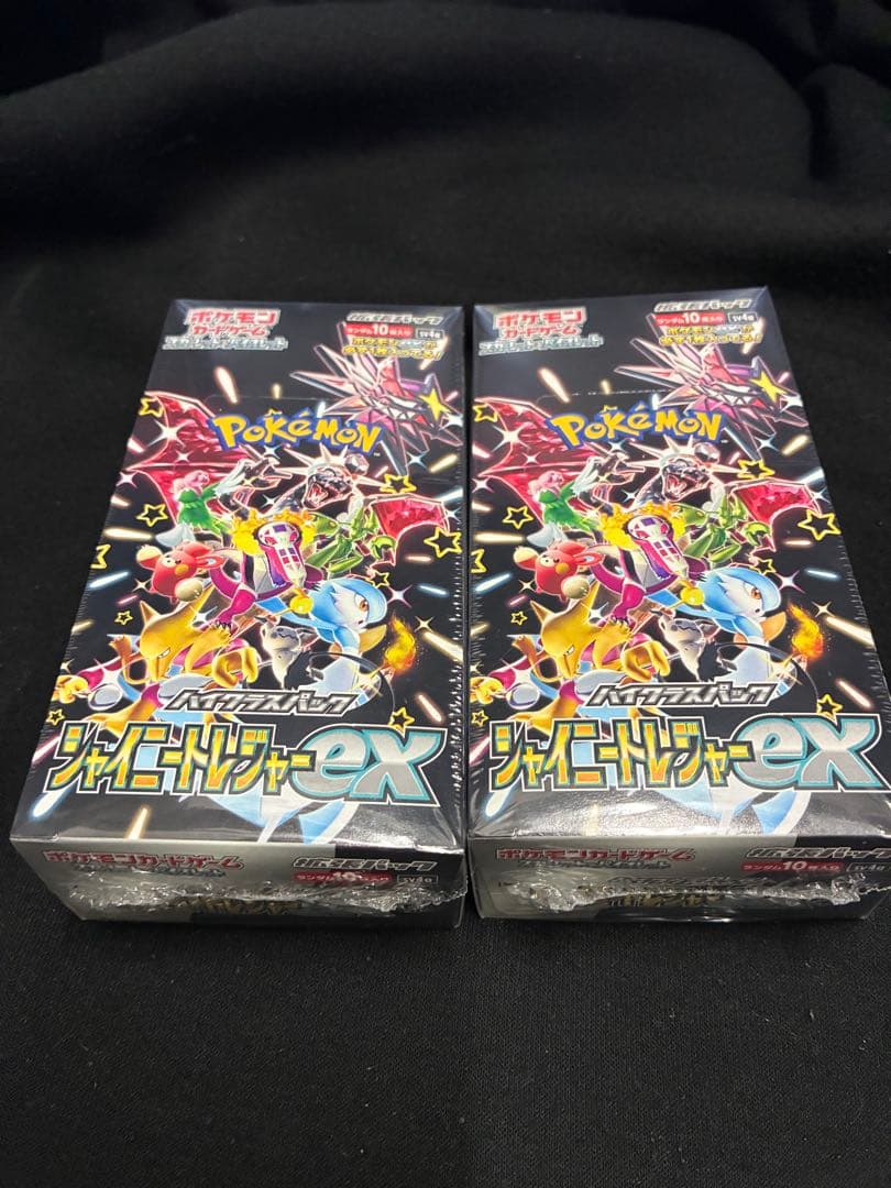 ポケモンカードゲーム シャイニートレジャーex box シュリンク付き 2個