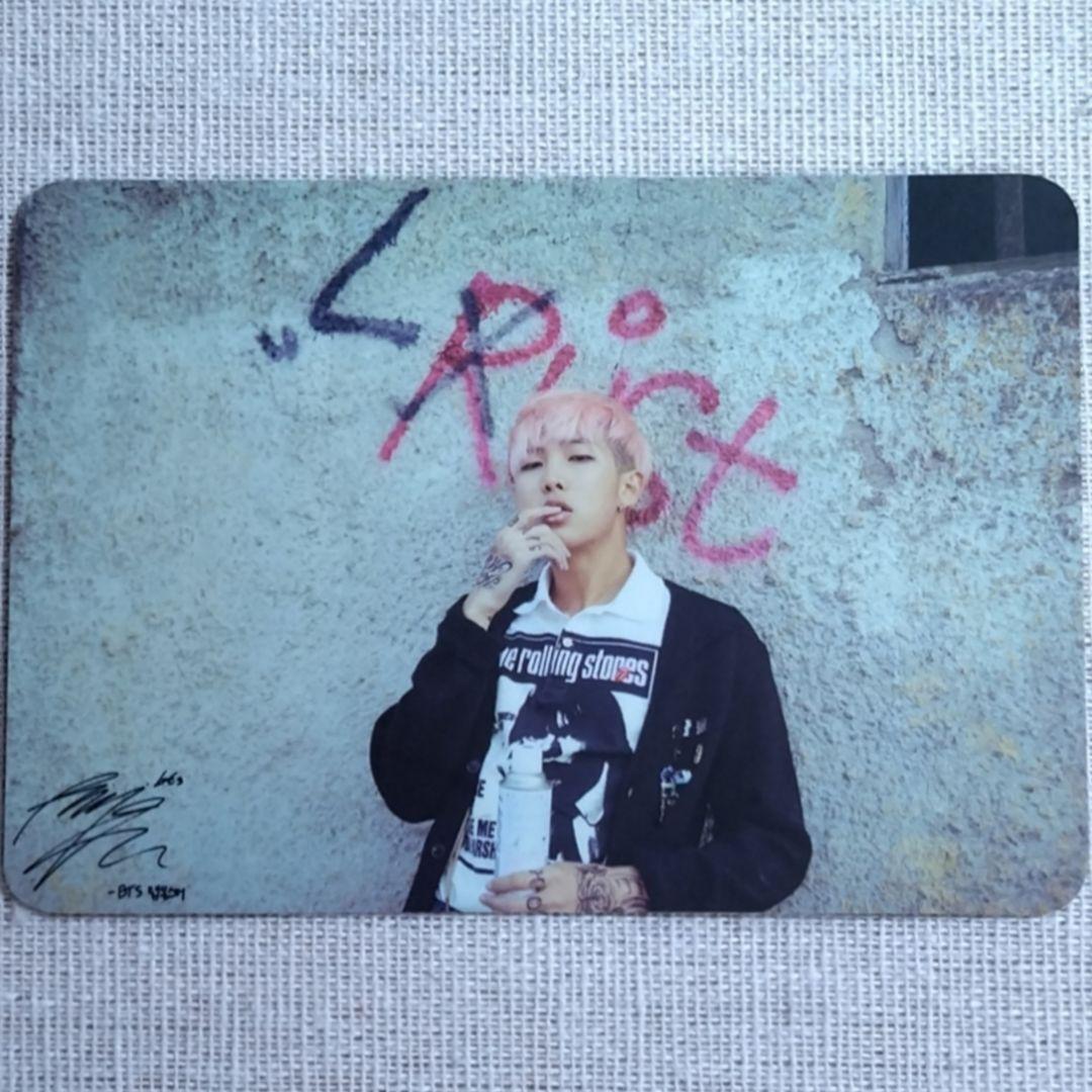 BTS 花様年華 pt.2 韓国 購入特典 RM SUGA トレカ