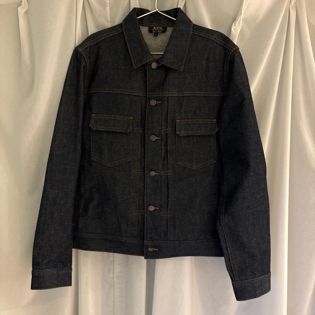 A.P.C デニムジャケット Lリジット ノンウォッシュ