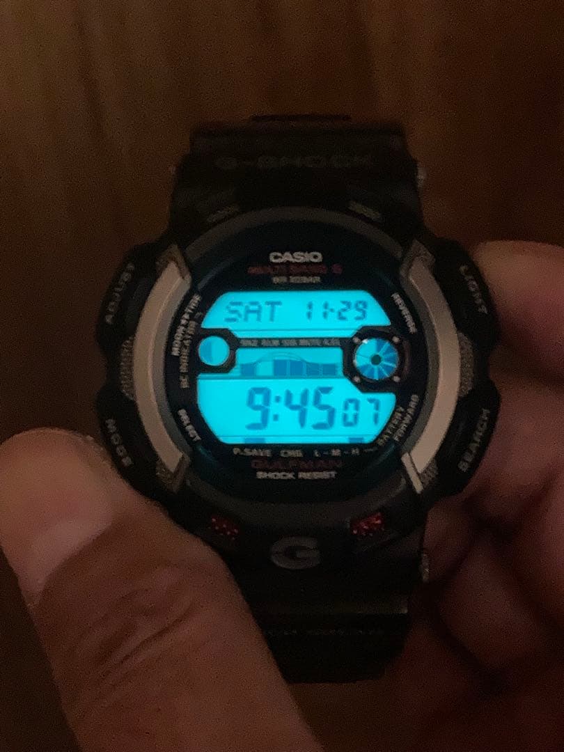 【美品】CASIO G-SHOCK G-9110ガルフマン【電波ソーラー】