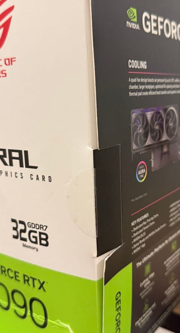 【未開封】ASUS ROG-ASTRAL-RTX5090 OC GAMING
