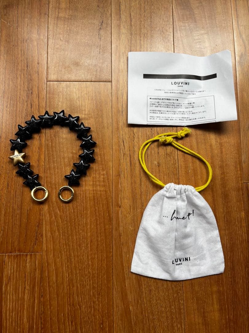 LOUVINI ルヴィーニ　スター　星型　PETIT ETOILE ストラップ