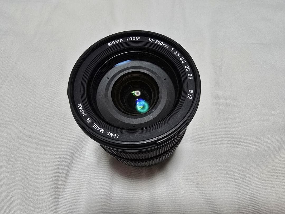 【中古】SIGMA 18-200mm F3.5-6.3L DC OS高倍率ズーム