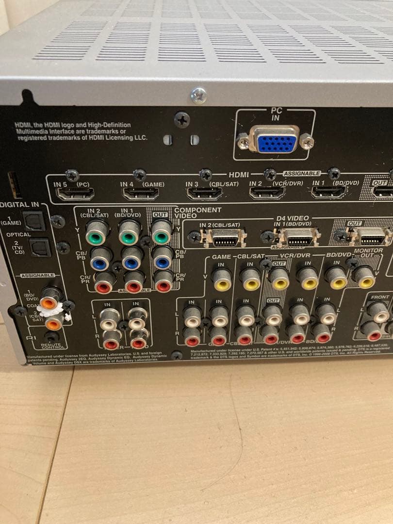 【黒犬】ONKYO AVアンプ TX-SA608