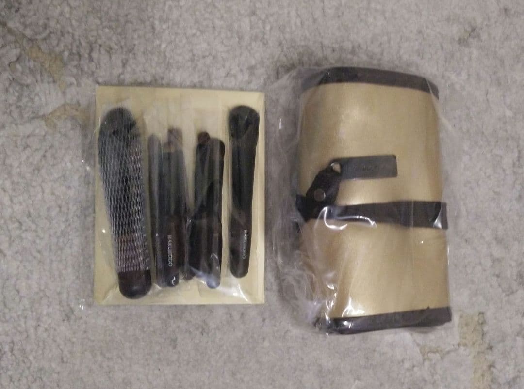白鳳堂　黒壇携帯ミニブラシセット