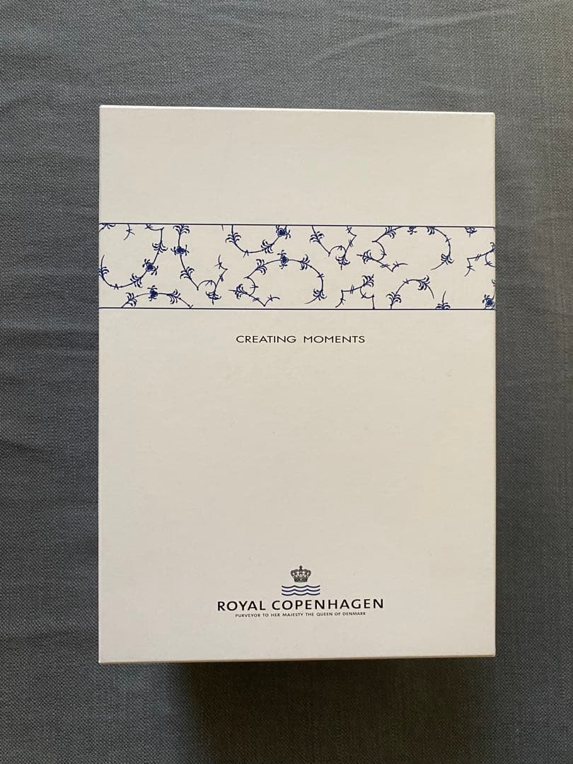 新品未使用　ロイヤルコペンハーゲン クリスタル フラワーベース 花瓶　フランス製