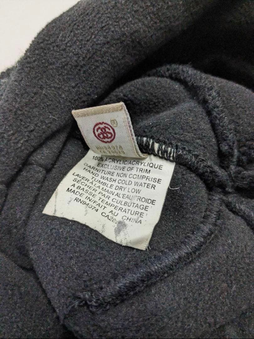 古*】様 OLD STUSSY 耳当て ボンボンニット帽