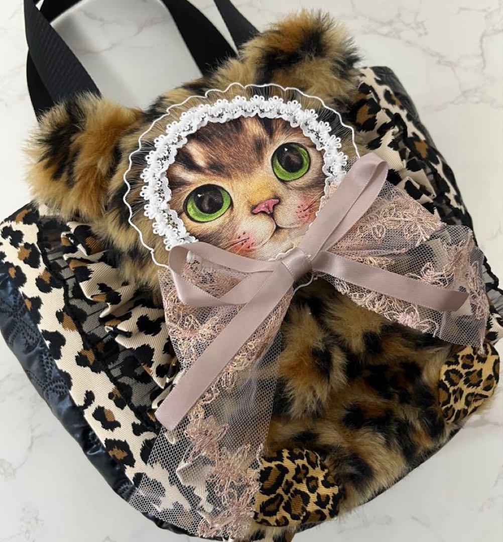 ゆ*ら様 ♡コヤンイサムチョン♡着ぐるみサンダーちゃん♡レオパード♡ラウンドトー