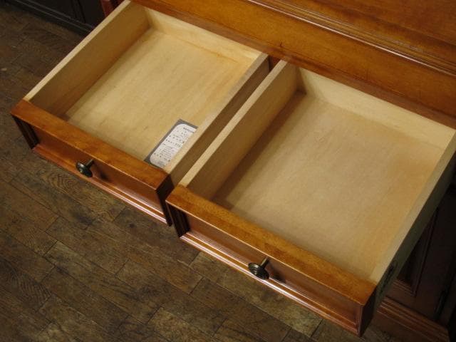 横浜ダニエル Daniel 樺材 無垢 スパニッシュ ライティングビューロー