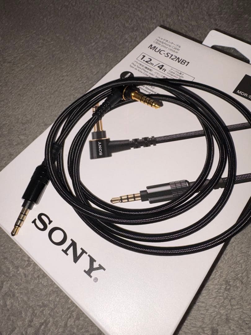 SONY MDR-MV1 有線ヘッドホン バランス接続ケーブル付き