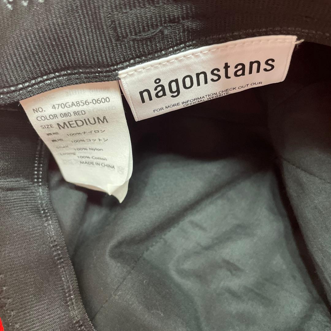 nagonstans 赤いハット 試着程度
