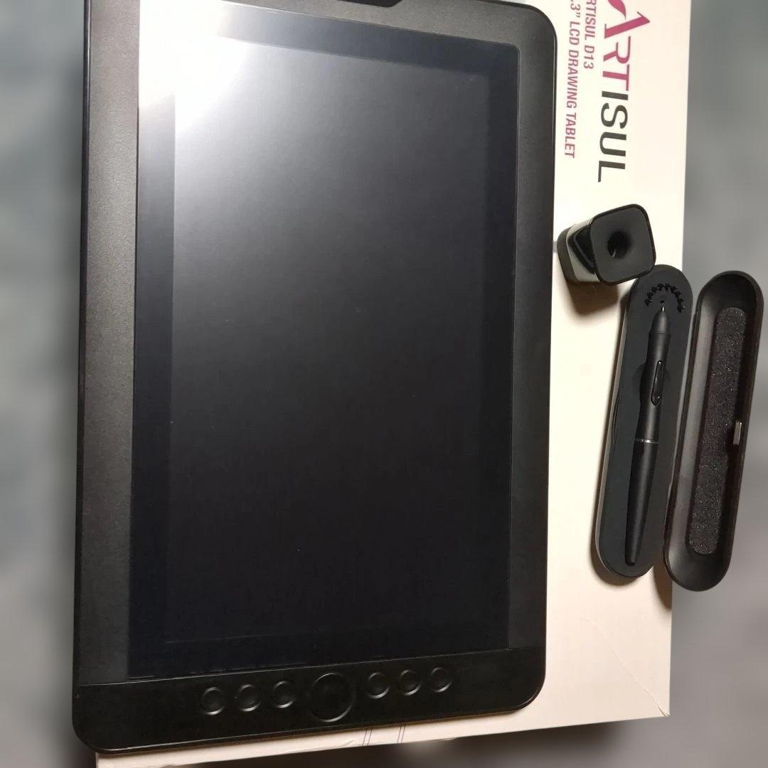 ARTISUL D13 13.3インチ液晶ペンタブレット本体（箱付き）