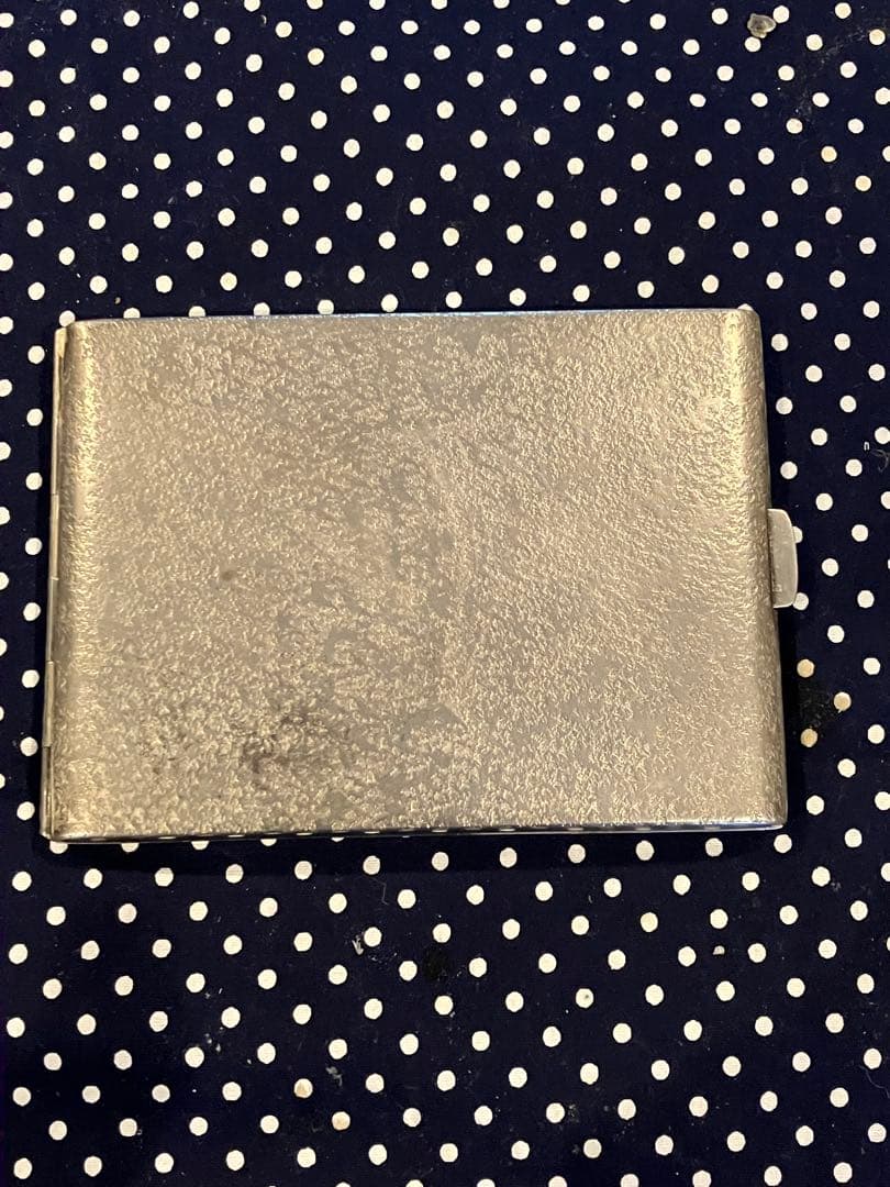 Sarome シガレットケース (シルバー製)