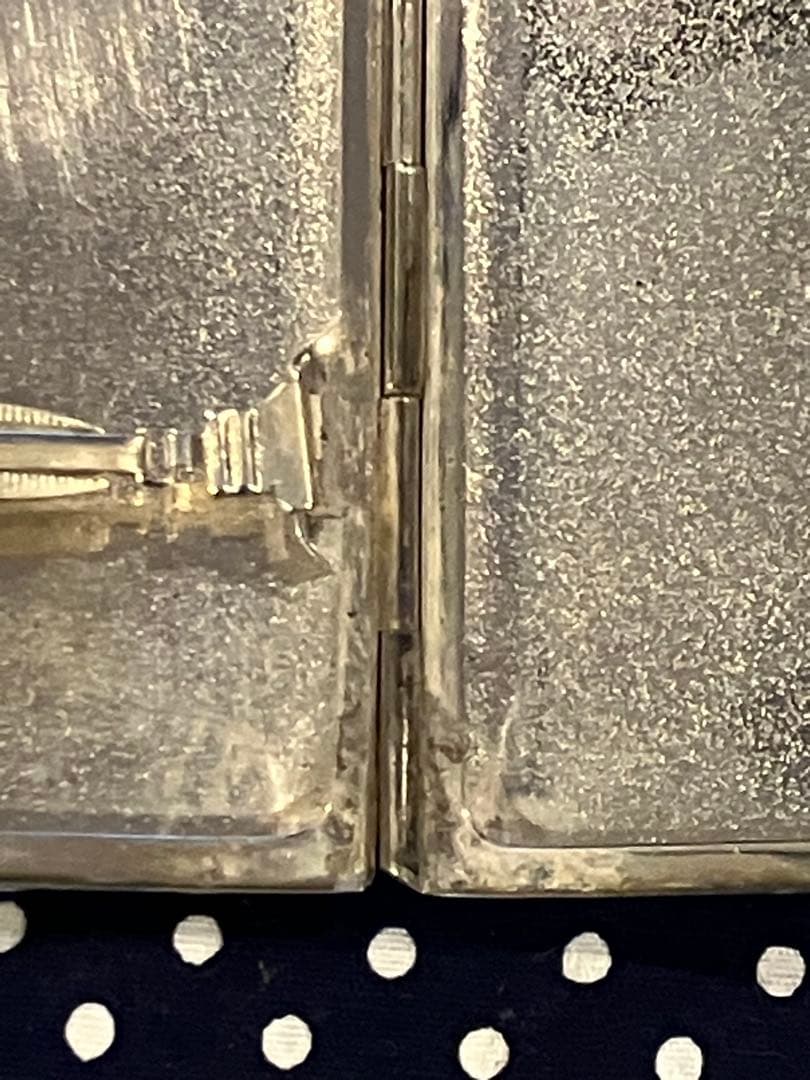 Sarome シガレットケース (シルバー製)