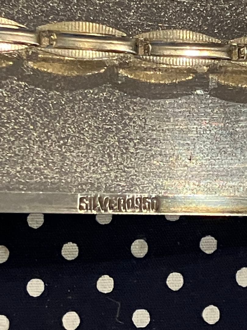 Sarome シガレットケース (シルバー製)