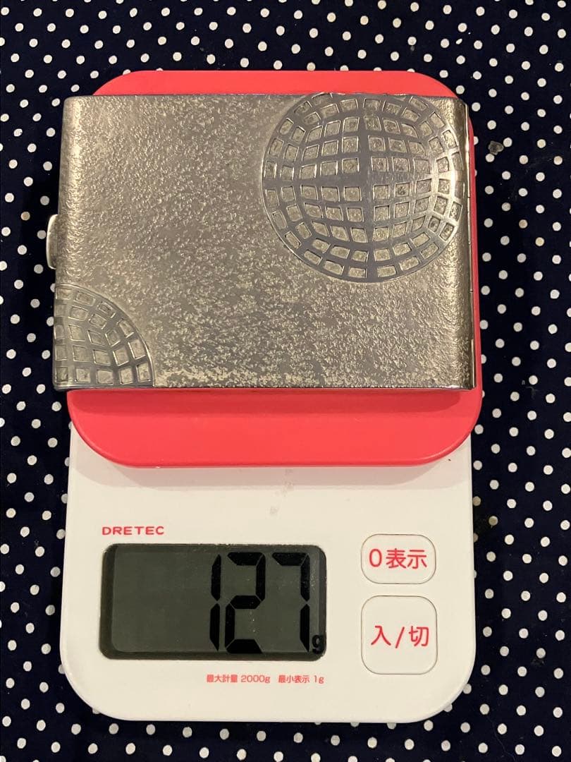 Sarome シガレットケース (シルバー製)