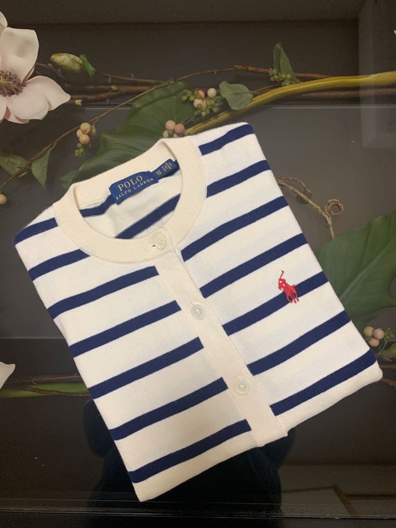 Polo Ralph Lauren ストライプカーディガン