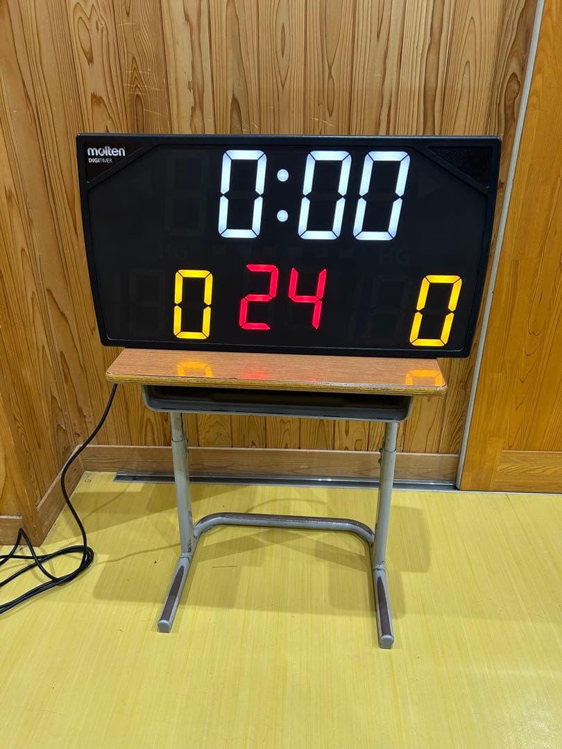 値下げしました✴︎molten デジタルタイマーux0110 バスケット　現行品