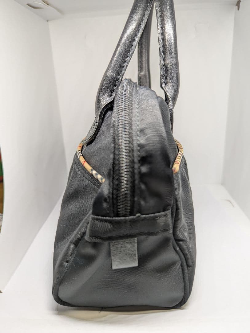 ✨希少廃盤✨バーバリー ノバチェック ミニボストン ハンドバッグ ポーチ