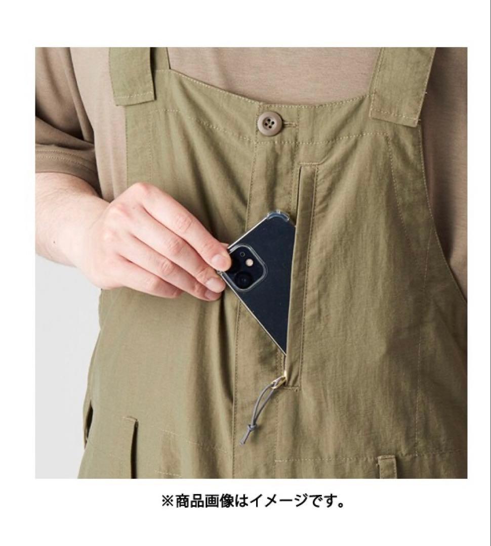 AXESQUIN ELEMENTS タッサーナイロンのオーバーオール（三）