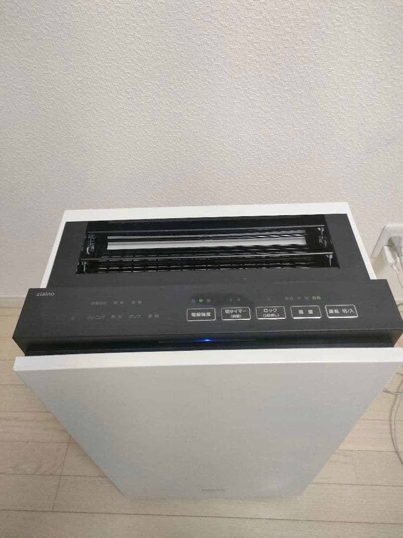 パナソニック　ジアイーノ　次亜塩素酸空間除菌脱臭機　F-MV4100　白