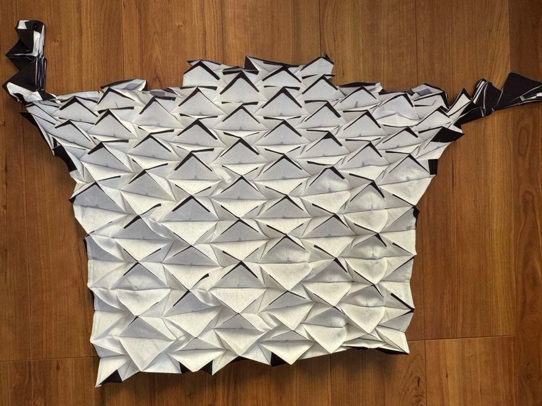 タイムセール ~21日 レア美品 ISSEY MIYAKE 立体 折り紙プリーツ