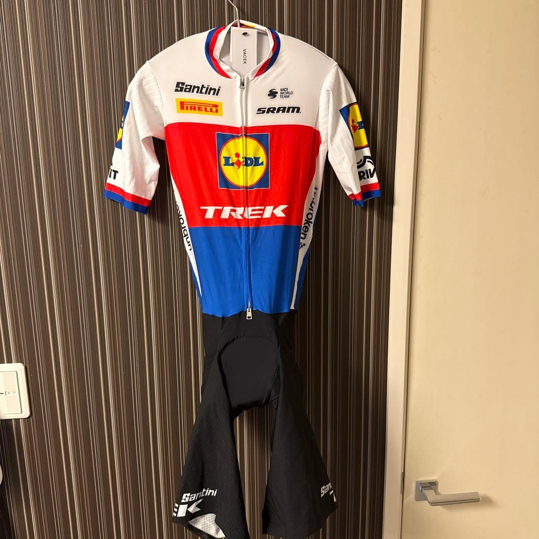 Santini TREK サイクルジャージ　選手支給品 トレック　ワンピース