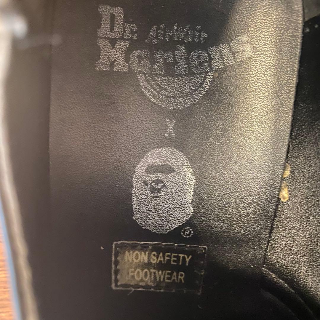 Dr.Martens BAPE コラボ UK 8 / 42 スチールトウ 中古