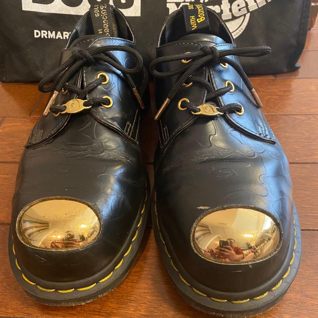 Dr.Martens BAPE コラボ UK 8 / 42 スチールトウ 中古