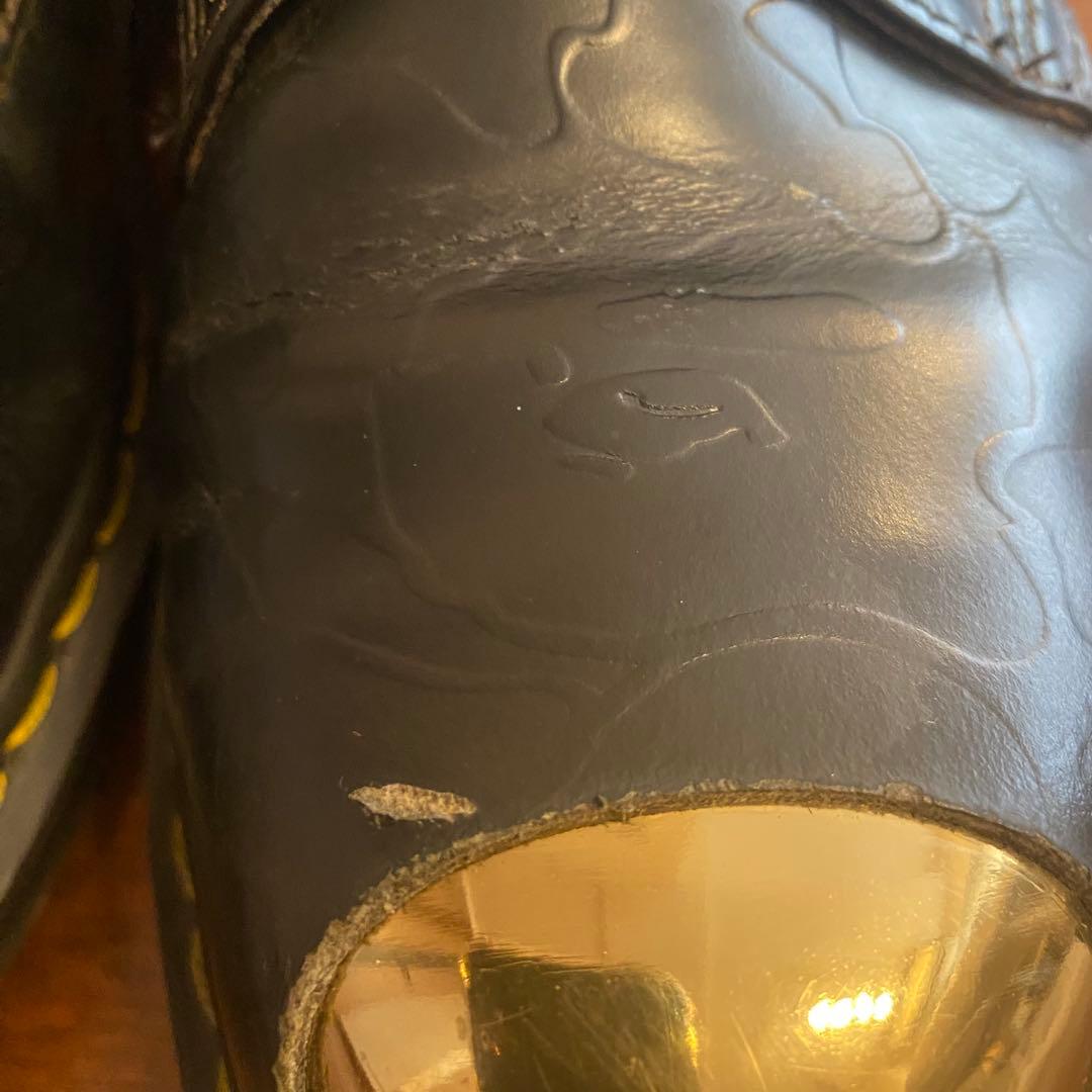 Dr.Martens BAPE コラボ UK 8 / 42 スチールトウ 中古