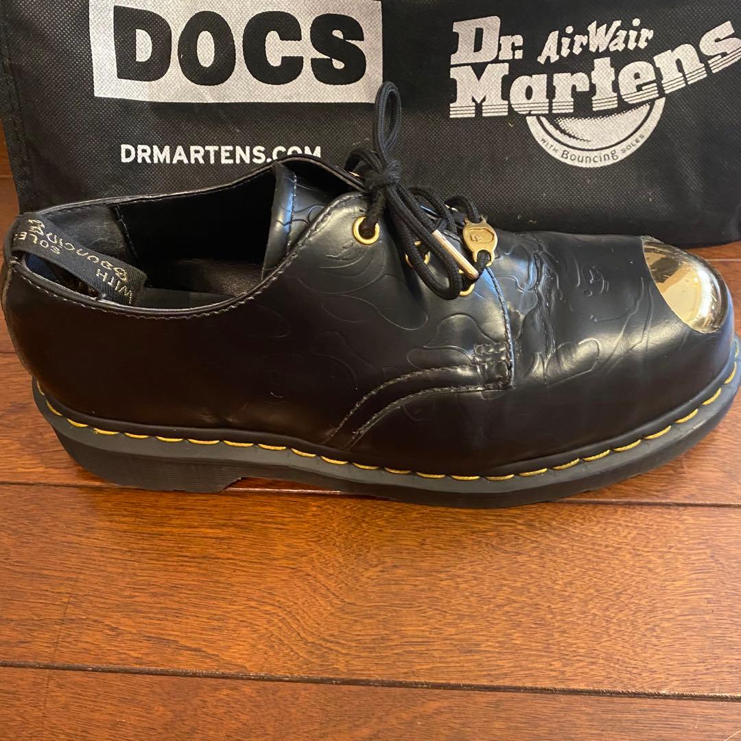 Dr.Martens BAPE コラボ UK 8 / 42 スチールトウ 中古