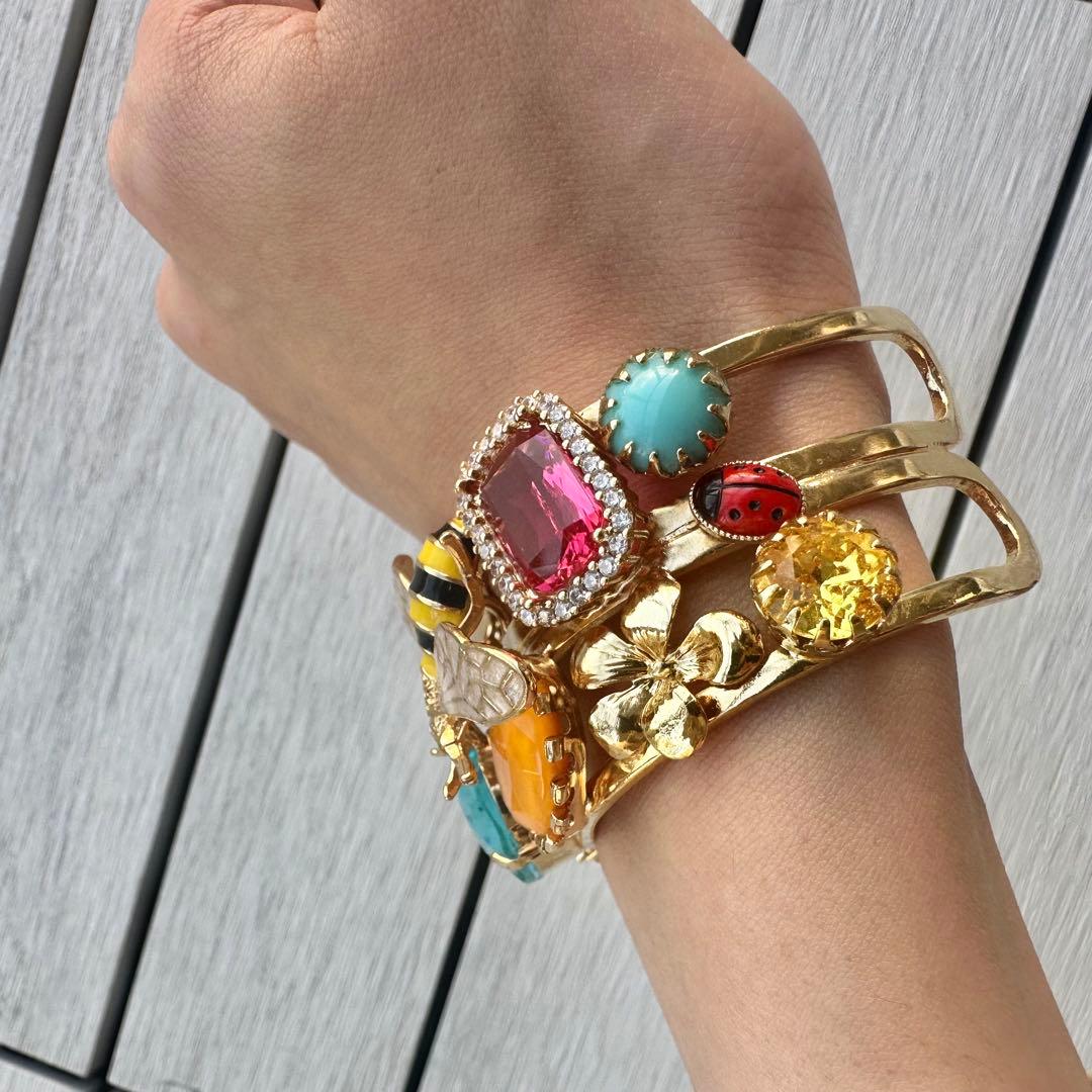 バングル　腕輪　カラフル　マルチカラー