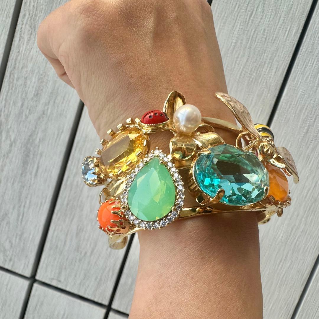 バングル　腕輪　カラフル　マルチカラー