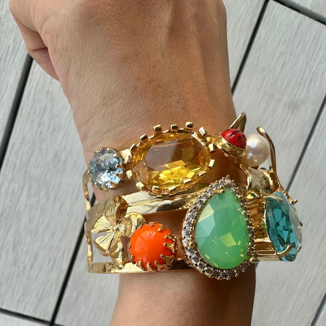 バングル　腕輪　カラフル　マルチカラー