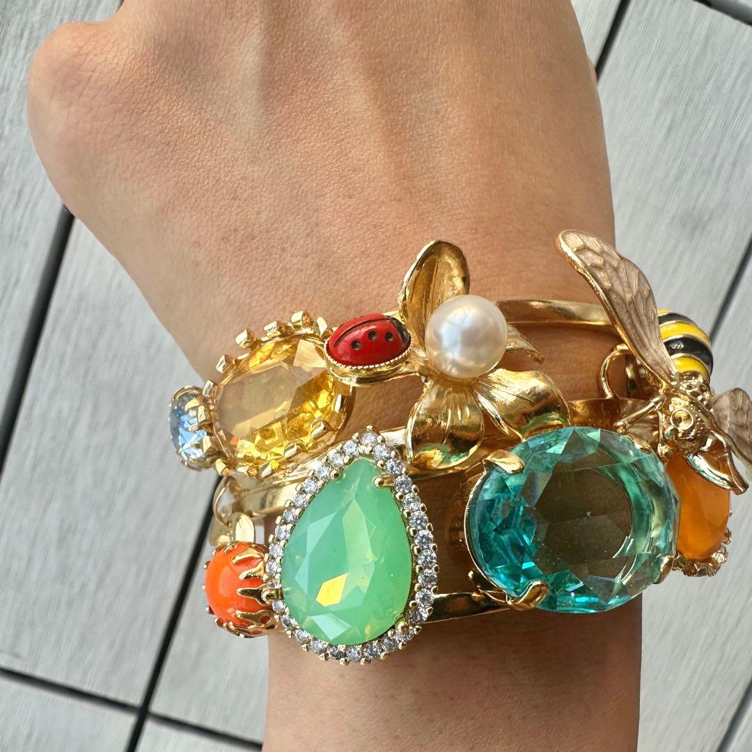 バングル　腕輪　カラフル　マルチカラー