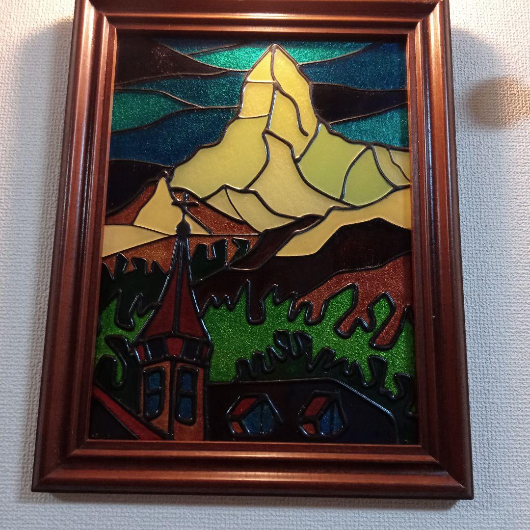 マッターホルン　ステンドグラス