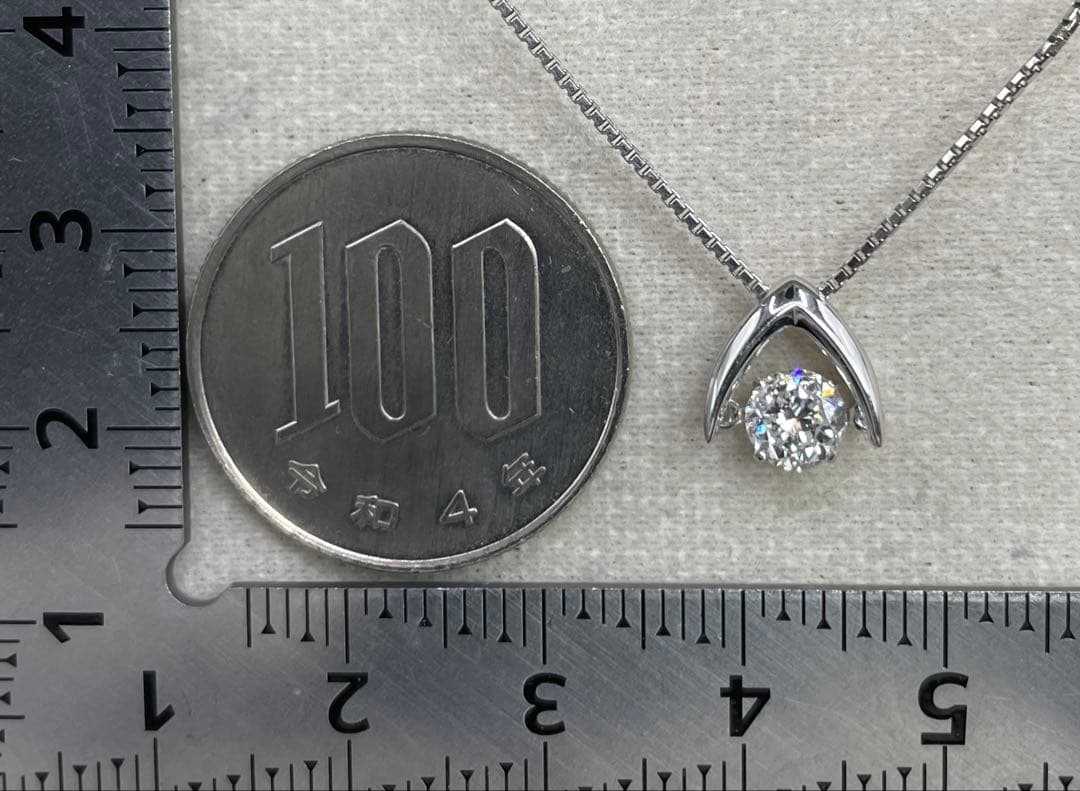 専用JA142★高級 大粒ダイヤモンド0.537ct プラチナ ペンダントヘッド