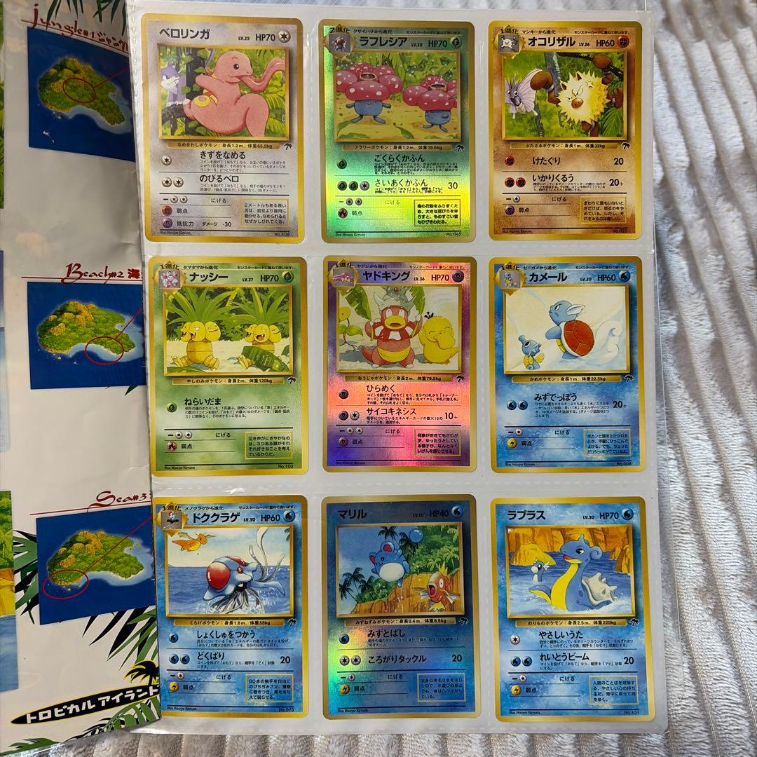 ポケモンカード サザンアイランド　トロピカルアイランド　旧裏　セットファイル