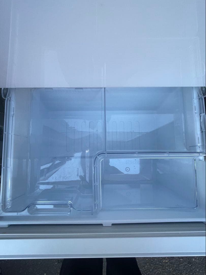 SHARP 冷蔵庫 SJ-GW35J-R 350L 両開き3ドア 2023年製