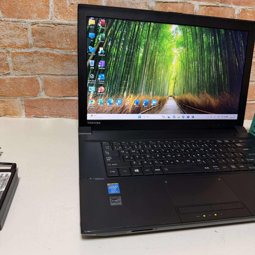 東芝ノート PC Core i5 高速起動SSD 初心者におすすめWin11