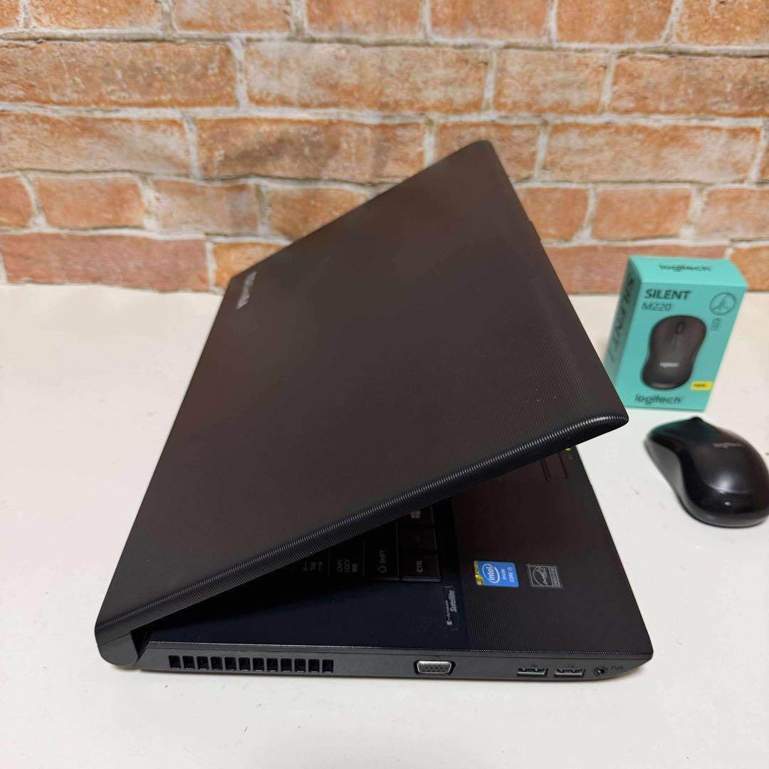 東芝ノート PC Core i5 高速起動SSD 初心者におすすめWin11