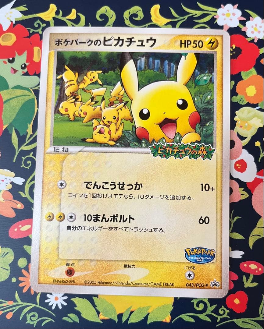 ポケモンカード　ポケパークのピカチュウ プロモ 043/PCG-P
