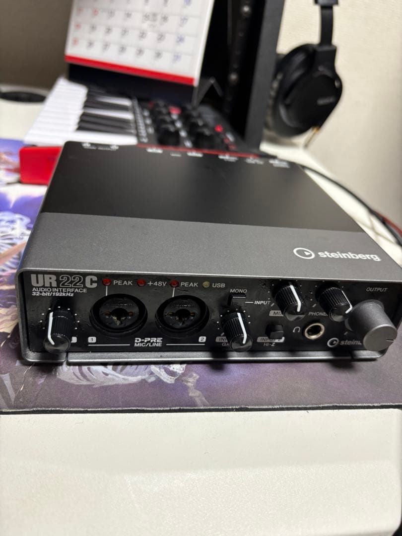 Steinberg UR 22 C USBオーディオインターフェイス